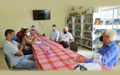 GESTOR DO CONHECIMENTO PROF. ALMIR ELOY VISITA A ESCOLA FAMÍLIA AGRÍCOLA DE MACAÚBAS – EFA